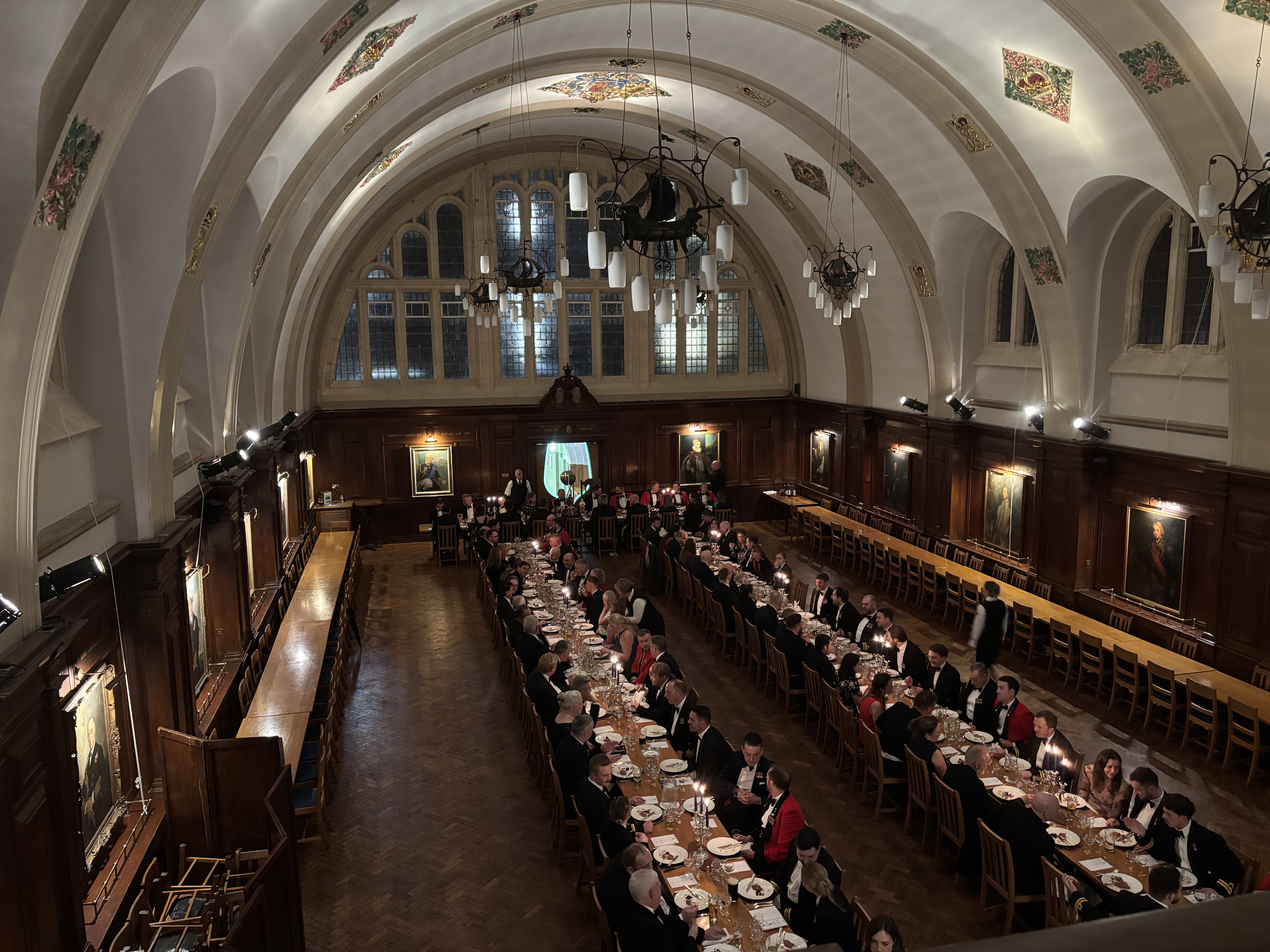 Electric Violinist set before the Royal Navy Boxing Night!