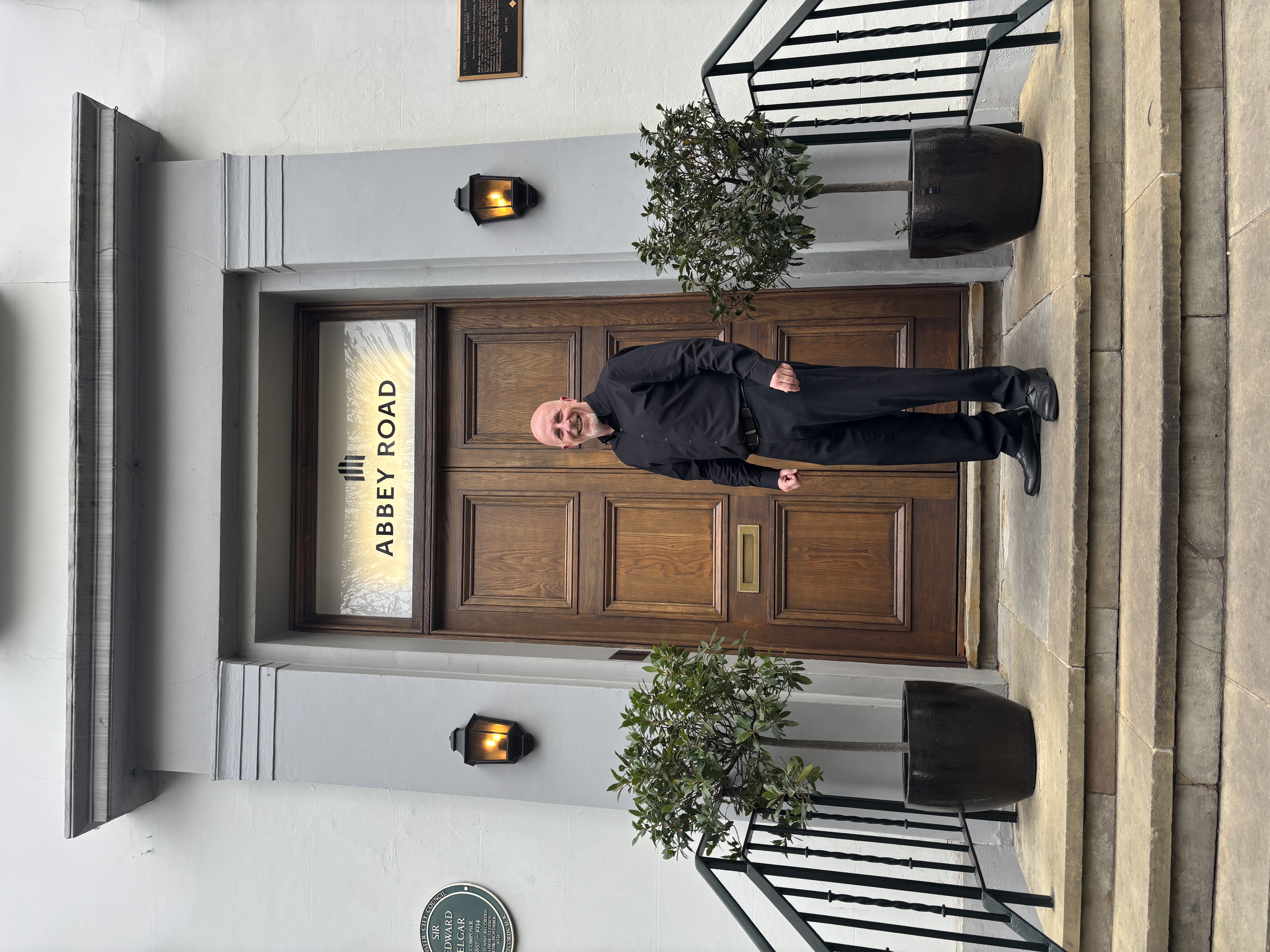 Conducting at Abbey Road Studios!