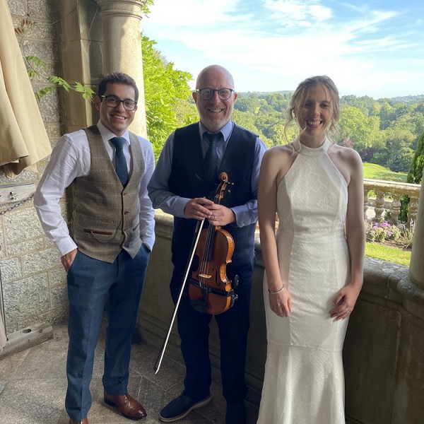 Richard Toomer Violinist wedding musician devon 2