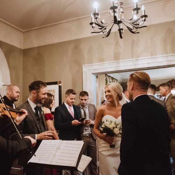 Richard Toomer Violinist wedding musician devon 5